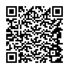 QR-код для номера телефона +14844802390