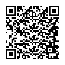 QR код за телефонен номер +14846431582