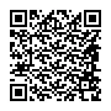 QR Code pour le numéro de téléphone +14846528756