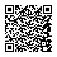 QR kód a telefonszámhoz +14847950531