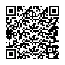 Codice QR per il numero di telefono +14847950834