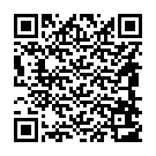 Código QR para número de telefone +14848603700