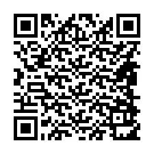 Código QR para número de telefone +14848911397