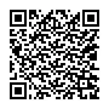 Código QR para número de teléfono +15012229068