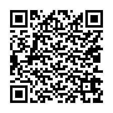 Codice QR per il numero di telefono +15012679816