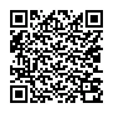 QR kód a telefonszámhoz +15013020136