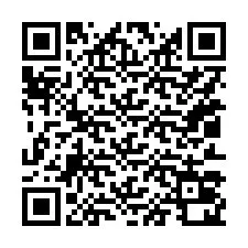 QR-Code für Telefonnummer +15013020415