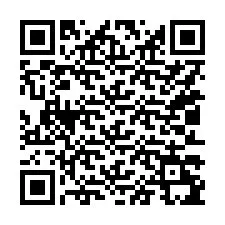 Codice QR per il numero di telefono +15013295434