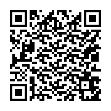 QR-koodi puhelinnumerolle +15013651755