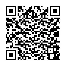 Codice QR per il numero di telefono +15015942978