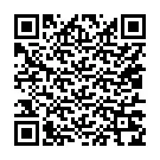 QR-code voor telefoonnummer +15017224046