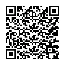 Código QR para número de telefone +15017224549