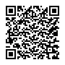 QR Code สำหรับหมายเลขโทรศัพท์ +15017226019