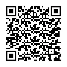 Código QR para número de telefone +15017226049