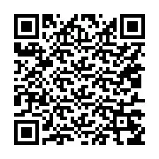 Código QR para número de telefone +15017256012