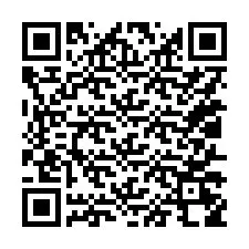 Kode QR untuk nomor Telepon +15017258379