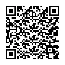 QR код за телефонен номер +15017258495