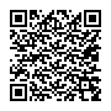 QR код за телефонен номер +15017258497