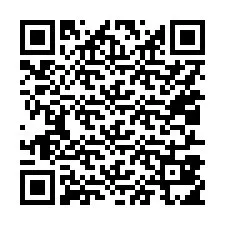 Código QR para número de teléfono +15017815023