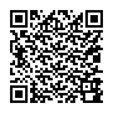 QR kód a telefonszámhoz +15017980190