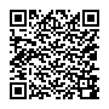 Kode QR untuk nomor Telepon +15017980278