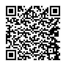 Codice QR per il numero di telefono +15024985377