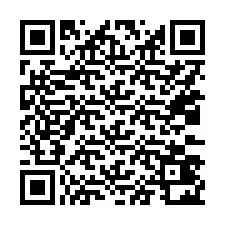 QR-code voor telefoonnummer +15033422313