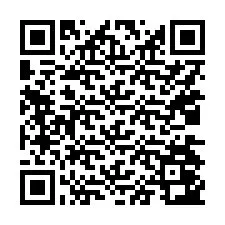 Kod QR dla numeru telefonu +15034043342