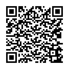 Código QR para número de teléfono +15035643022