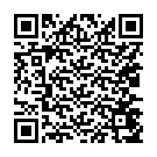 QR Code pour le numéro de téléphone +15037457776