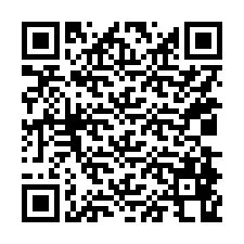 QR-code voor telefoonnummer +15038868560