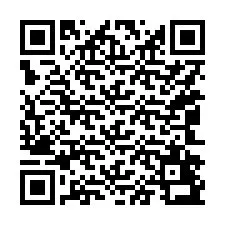 QR код за телефонен номер +15042493544