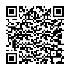 QR-koodi puhelinnumerolle +15043034239