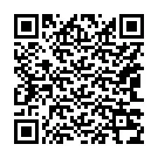 Codice QR per il numero di telefono +15043234415