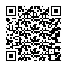 QR код за телефонен номер +15043350031