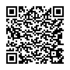 QR-koodi puhelinnumerolle +15043451164