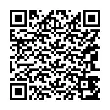 Código QR para número de telefone +15043453850