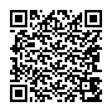 QR-koodi puhelinnumerolle +15043453856