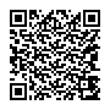 QR-koodi puhelinnumerolle +15043453860