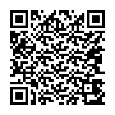 QR kód a telefonszámhoz +15043453863