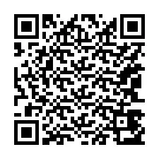 Código QR para número de telefone +15043453875