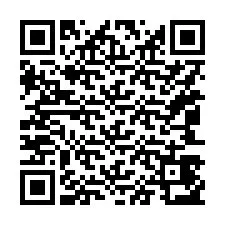 Código QR para número de telefone +15043453881