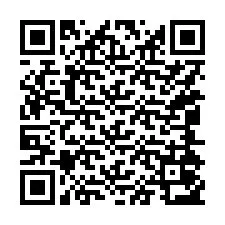 QR Code สำหรับหมายเลขโทรศัพท์ +15044053884