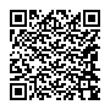 QR-koodi puhelinnumerolle +15044344355