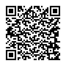 Kod QR dla numeru telefonu +15044751502