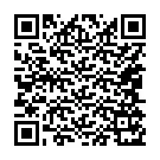 Código QR para número de telefone +15045171677