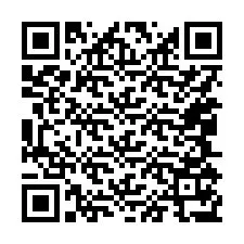 QR-koodi puhelinnumerolle +15045177367