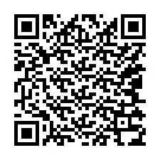 Codice QR per il numero di telefono +15045334038