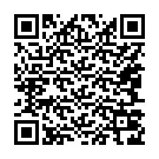 QR-koodi puhelinnumerolle +15047026427