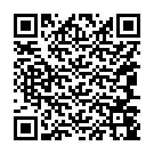 QR kód a telefonszámhoz +15047045720